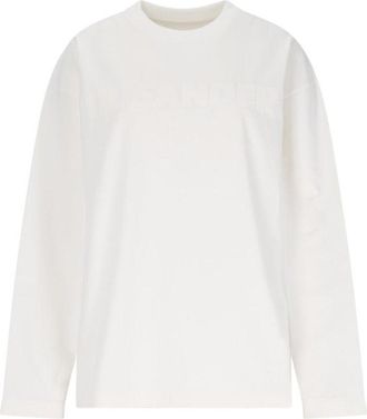 Jil Sander Logo T-Shirt - Cream