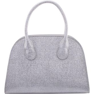 Nina Yorke Top Handle Bag in Silver at Nordstrom