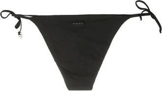 Fisico Bikini Broek met Strik aan de Zijkant - Dames - Bikinis - Zwart - M - Badmode
