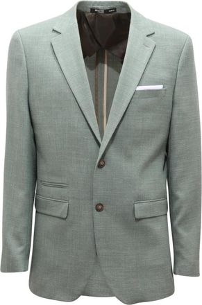 Selected Oasis Linnen Blazer - Heren - Blazers - Groen - L - Linnen - Jassen