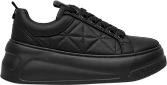 Cult Nirvana 4844 Low - Dames - Sneakers - Zwart - 38 EU - Leer - Schoenen