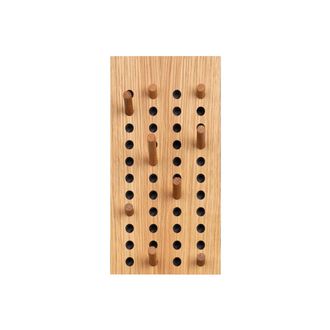 We Do Wood Scoreboard Garderobe klein, vertikal, Eiche natur