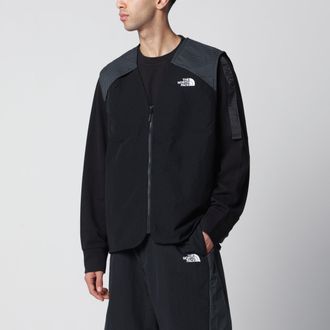 The North Face NSE Tech WindWall vest in nylon-cotton black