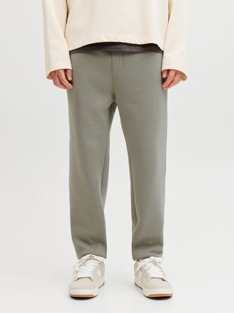 Jack & Jones Sweathose JACK & JONES JPSTGORDON mit Kordelzug und Komfortbund, Herren, Gr. S, N-Gr, vetiver, angeraute Sweatware, Obermaterial: 65% Polyester, 35% B