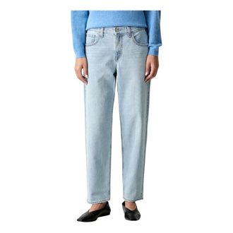 Levi's Dames, Jeans, Blauw, Maat: W28 L29 Katoen