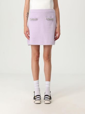 Self Portrait Gebreide Minirok met Versierde Zakken