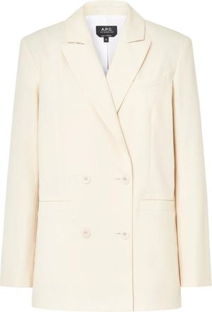 A.P.C. A.p.c., Dames, Jassen, Beige, Maat: XS