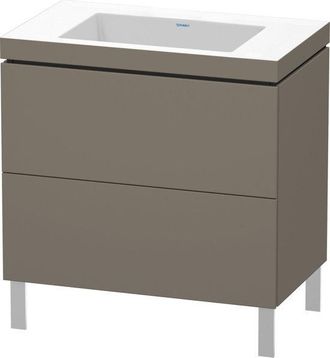 Duravit Duravit - Lavamanos Para Muebles L-cube C-bonded Con Base De Pie