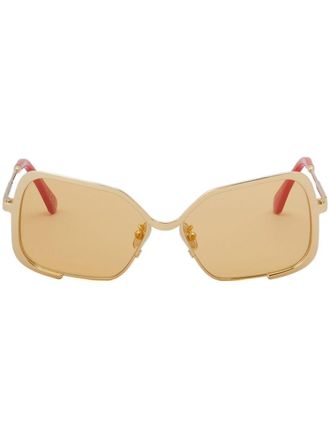 Marni Eyewear Occhiali da sole squadrati Marni x Retrosuperfuture Unila Valley - Oro