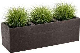 OEM Macetero Betonique Con Ruedas, Tabla Para Caf&eacute; Espresso, 90x30xh30 Cm