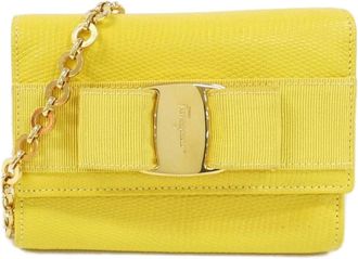 Ferragamo Leather Shoulder Bag (Pre-Owned)