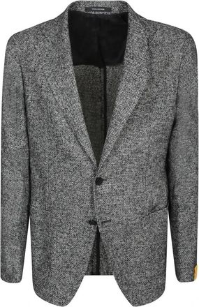 Tagliatore Single-breasted jas - Heren - Blazers - Grijs - M - Leer - Jassen