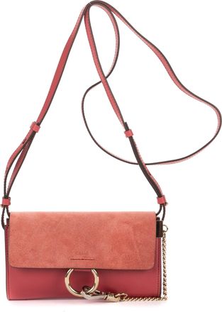 Chlo&eacute; Pre-owned Womens Mini Faye Shoulder Bag - Pink - One Size