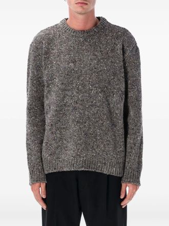 Maison Margiela crew-neck sweater - men - Virgin Wool - S - Grey