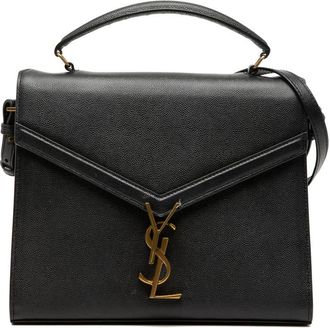 Saint Laurent Pre-owned Saint Laurent Medium Grain de Poudre Classic Monogram Cassandra Top Handle Bag Ladies 30UDRFA4AAQD340K