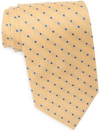 Brooks Brothers Tex Framed Dot Tie in Yellow at Nordstrom Rack