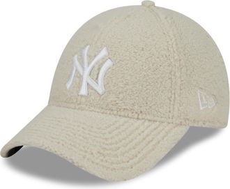 New Era New York Yankees MLB Teddy White 9Forty Adjustable Cap - One-Size