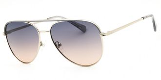 Kenneth Cole KC2977 10B Womens Sunglasses Silver Size 59