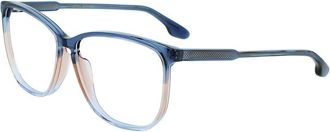 Victoria Beckham Blue Acetate Glasses Womens (Frames)