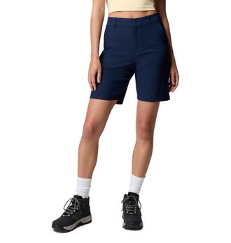 Columbia Shorts COLUMBIA, Damen, Gr. 10 (40), N-Gr, collegiate n, Obermaterial: 94% Nylon, 6% Elasthan, Hosen Shorts, sportlicher Stil, f&uuml;r Wandern und Trekkin