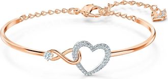 Swarovski Accessoires, Dames, Roze, ONE Size, Multicolor Infinity Armband, Stijlvol Accessoire