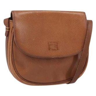 Burberry Pre-owned Cross Body Bags, female, Brown, Size: ONE SIZE Pre-owned Vintage Shoulder Bag
