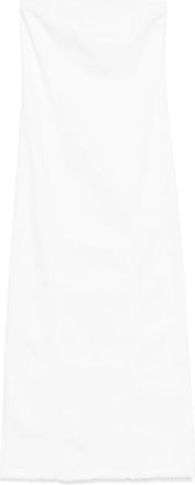 Lois Jeans Abito midi Otawa - Bianco