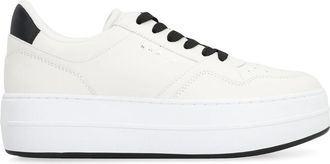 Hogan Skyscraper Low-top Sneakers - Dames - Sneakers - Wit - 40 EU - Leer - Schoenen