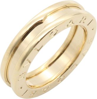 Bulgari Gold Yellow Gold (18K) Band Ring (Pre-Owned)