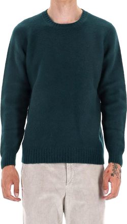 Drumohr Brushed Wool Crewneck Sweater