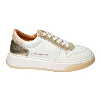 Alexander Smith Sneakers, female, White, Size: 7 US Pelle Sneaker