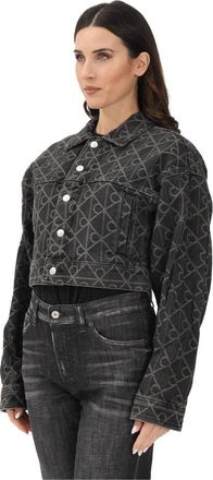 Calvin Klein Jeans Denim Jacket - Dames - Spijkerjassen - Zwart - XS - Denim - Jassen