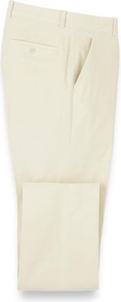 Paul Fredrick Cotton Stretch Corduroy Flat Front Pants