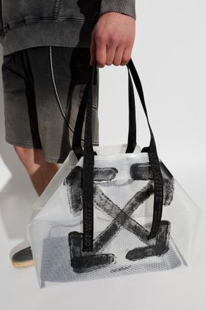 Off-white Heritage Day Off Shopper Bag, Mens, White