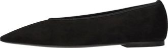 Toteme Schoenen, Dames, Zwart, 36 EU, Su&egrave;de, Instappers Su&egrave;de Ballerinas