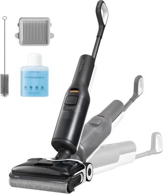 Roborock Aspiradora Y Fregona F25 Alt, Fregona De 20 000 Pa, Autolimpieza Con Agua Caliente A 90 &deg;c, Secado R&aacute;pido, Limpieza De Bordes, Dise&ntilde;o Plano De 180&deg;, R