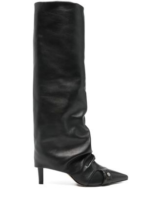 The Seller Stivali con inserti - Nero