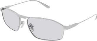 Balenciaga Silver/Grey Sunglasses