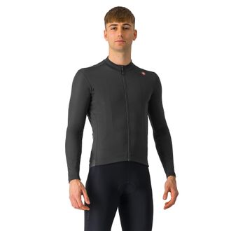 Castelli Castelli, Espresso Thermal Jersey - Mens, Light Black, S