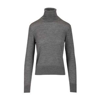 Forte_Forte My Knit Turtleneck - female - Forte Forte - Turtlenecks - Gray - XS - Knitwear