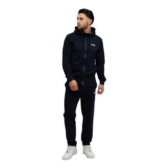 Emporio Armani 8Npv 62 Trainingspak - Heren - Trainingspakken - Blauw - L - Katoen - Fitness