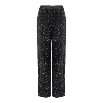 Emporio Armani Mujer, Pantalones, Negro, Talla: M