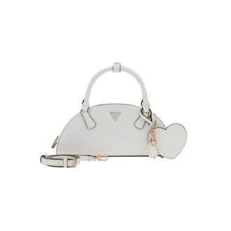 Guess Tassen, Dames, Wit, ONE Size, Isobel Dome Satchel