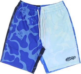 Ripndip Blauwe Zwemshorts Waterafstotend Elastische Taille - Heren - Strandmode - Blauw - XS - Polyester - Badmode
