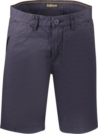 Napapijri Nakuru Bermuda Shorts - Heren - Korte Broeken - Blauw - W34 - Katoen - Korte Broeken