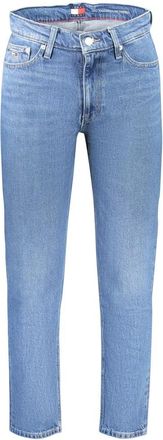 Tommy Hilfiger Jeans, Heren, Blauw, W33 L32, Katoen, Blauwe Katoenen Heren Jeans