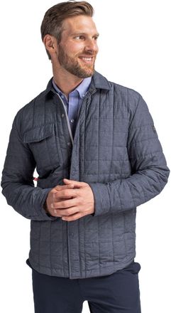 Cutter & Buck Rainier PrimaLoft Mens Eco Insulated Quilted Shirt Jacket