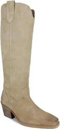 Zigi Soho Bangor Western Boot in Sand Suede at Nordstrom, Size 10
