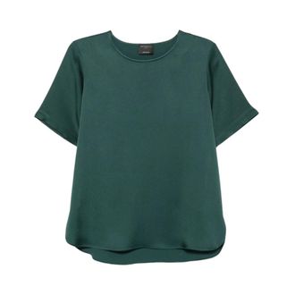 Antonelli Duchamp Top - - Blouses & Shirts - Donna - Verde - S