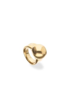 UNOde50 18k gold-plated ring in the shape of a sphere at Nordstrom, Size 7.5